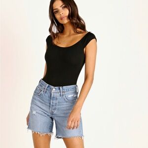 Levi’s 501 light blue distressed jeans waist 25